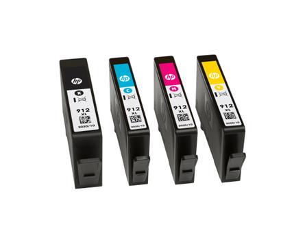 HP 912XL - 8.5 ml - High Yield - yellow - original - ink cartridge - for Officejet 80XX, Officejet Pro 80XX (3YL83AE#301)