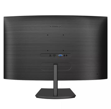 PHILIPS E-line 241E1SCA - LED monitor - curved - 24" (23.6" viewable) - 1920 x 1080 Full HD (1080p) @ 75 Hz - VA - 250 cd/m² - 3000:1 - 4 ms - HDMI, VGA - speakers - textured black (241E1SCA/00)
