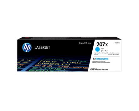 HP 207X - Høy ytelse - cyan - original - LaserJet - tonerpatron (W2211X)