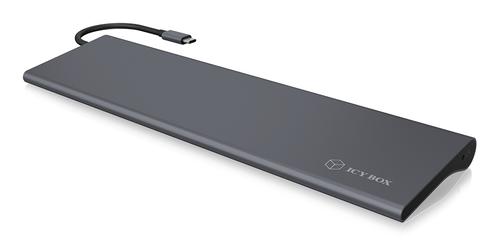 ICY BOX Docking Station, USB Type-C, HDMI, miniDP, VGA (IB-DK2102-C)