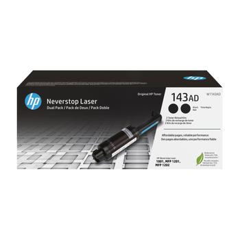HP 143AD Neverstop Toner Reload Kit 2Pk (W1143AD)
