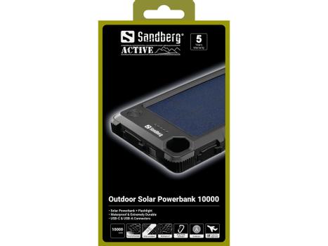 SANDBERG Outdoor Solar Powerbank 10000 (420-53)