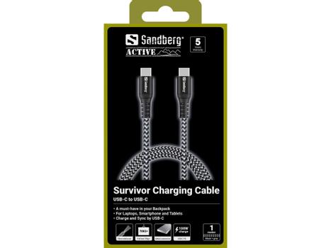 SANDBERG Survivor USB-C- USB-C Cable (1m) (441-38*5)