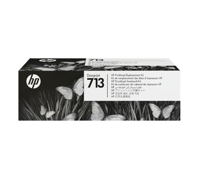 HP 713 - 4-pack - gul, cyan, magenta, pigmentert svart - original - DesignJet - byttesett for skriverhode (3ED58A)