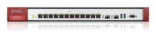 ZYXEL ATP 12 Gigabit user-definable ports 2xSFP 2x USB with 1 Year Bundle (ATP700-EU0102F)