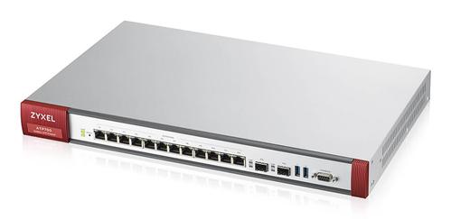 ZYXEL ATP 12 Gigabit user-definable ports 2xSFP 2x USB with 1 Year Bundle (ATP700-EU0102F)
