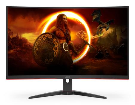 AOC C32G2ZE 32" Curved FullHD - 240Hz - Sort (C32G2ZE/BK)