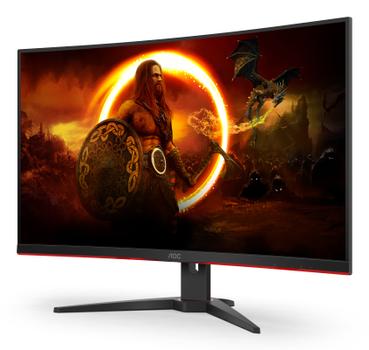 AOC C32G2ZE 32" Curved FullHD - 240Hz - Sort (C32G2ZE/BK)