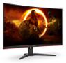 AOC C32G2ZE 32" Curved FullHD - 240Hz - Sort (C32G2ZE/BK)