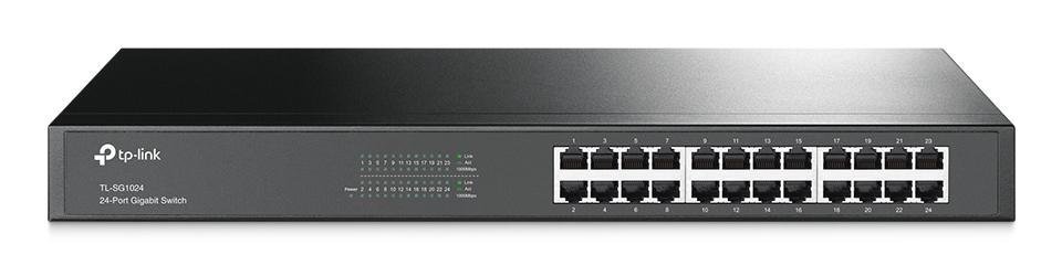 TP-LINK 24port Gigab. Switch 19in-Rack (TL-SG1024)