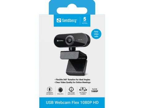 SANDBERG USB Webcam Flex 1080P HD (133-97)