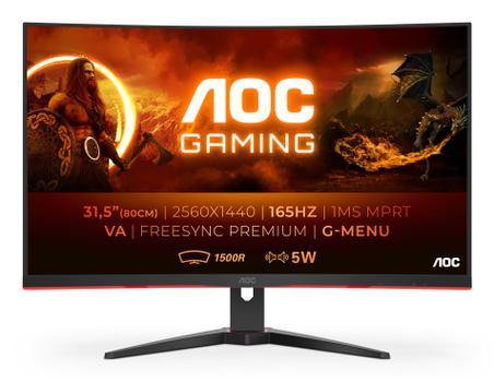 AOC CQ32G2SE/ BK 31.5 16:9 2560x1440 250 MM (CQ32G2SE/BK)