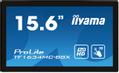IIYAMA ProLite TF1634MC-B8X - LED monitor - 15.6" - open frame - touchscreen - 1920 x 1080 Full HD (1080p) @ 60 Hz - IPS - 450 cd/m² - 700:1 - 25 ms - HDMI, VGA, DisplayPort - black, matte (TF1634MC-B8X)