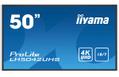 IIYAMA 50inch LCD UHD, SDM-L - 50inch 3840x2160,  4K UHD IPS panel (LH5042UHS-B3)