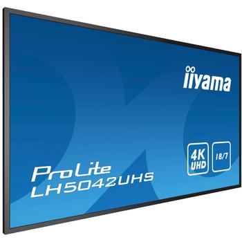 IIYAMA 50inch LCD UHD, SDM-L - 50inch 3840x2160,  4K UHD IPS panel (LH5042UHS-B3)