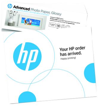 HP Advanced - fotopapir - blank - 10 ark - 102 x 305 mm - 250 g/m² (49V51A)