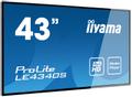 IIYAMA LE4340S-B3 43IN VA 1920X1080350 CD/QM VGA/3XHDMI/US MNTR