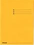 ESSELTE Kartonmappe Esselte A4 250g 3 klapper Gul