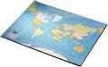 ESSELTE Skriveunderlag ESSELTE 53x40 Verdenskart