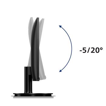 PHILIPS 27" skjerm 275V8LA/ 00 2560x1440 VA, 75hz, 4ms, 4000:1, Speakers, 2xHDMI/DP (275V8LA/00)