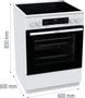GORENJE GEC6C40WD Elektro Standherd 60cm (740935)