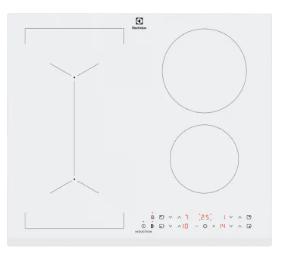 ELECTROLUX LIV63431BW Hvid Indbygget 59 cm Zone induktionskogeplade 4 zone(s) (LIV63431BW)
