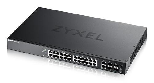 ZYXEL XGS2220-30 L3 Access Switch 24x1G RJ45 2x10mG RJ45 4x10G SFP+ Uplink incl. 1Year NebulaFlex Pro (XGS2220-30-EU0101F)