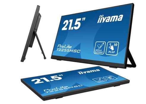 IIYAMA 21.5" multi-touch monitor, (T2255MSC-B1)