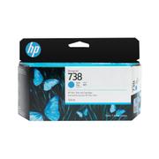 HP 738 130-ML CYAN DESIGNJET INK CARTRIDGE SUPL