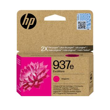 HP 937e EvoMore Magenta Original Ink Cartridge (4S6W7NE#LS1)