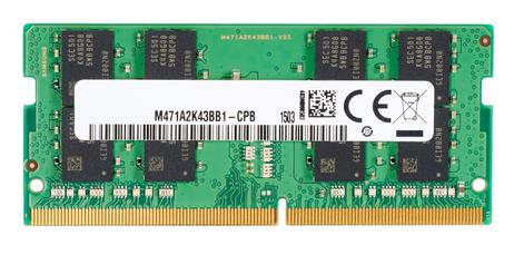 HP DDR4 - modul - 8 GB - SO DIMM 260-pin - 3200 MHz / PC4-25600 - ikke-bufret (13L77AA)