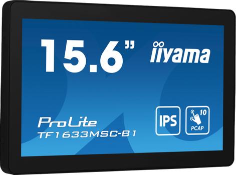IIYAMA 15,6" PCAP 10P Touch / Open (TF1633MSC-B1)
