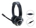 CONCEPTRONIC Headset Klinke Kabel, Mikro, Fernb. Stereo sw (POLONA02B)