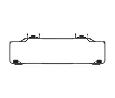 HP B200 monteringssett - for monitor / mini-PC - svart