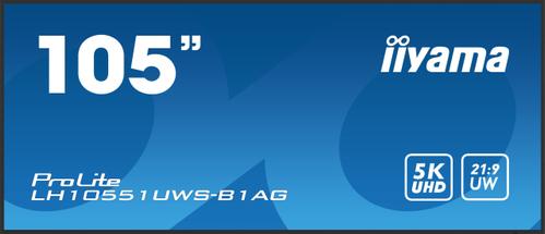 IIYAMA 105"" LFD, 5120x2160,   (LH10551UWS-B1AG)