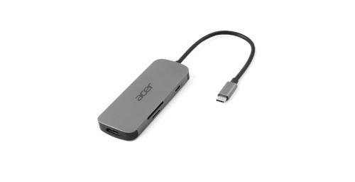 ACER 7in1 Type C dongle 1xtypeC 1xHDMI 4K60 3xUSB3.2 1xSD/TF 1xPD (HP.DSCAB.018)