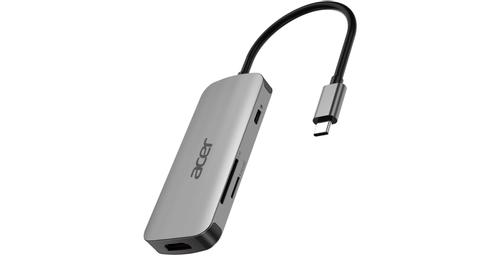ACER 7in1 Type C dongle 1xtypeC 1xHDMI 4K60 3xUSB3.2 1xSD/TF 1xPD (HP.DSCAB.018)