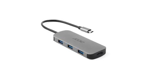 ACER 7in1 Type C dongle 1xtypeC 1xHDMI 4K60 3xUSB3.2 1xSD/TF 1xPD (HP.DSCAB.018)