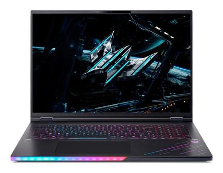 ACER Predator PH18-73 Intel Core Ultra 9 275HX Laptop 45,7 cm (18) WQXGA 64 GB DDR5-SDRAM 4 TB SSD NVIDIA GeForce RTX 5080 Wi-Fi 7 (802.11be) Windows 11 Pro Tysk Sort (NH.QVYEG.009)
