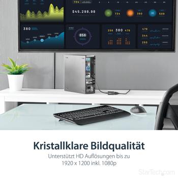 STARTECH DisplayPort to HDMI Video Adapter Converter (DP2HDMI2)