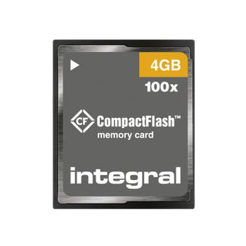 INTEGRAL 4Gb Compact Flash Memory Card  (INCF4GV2)