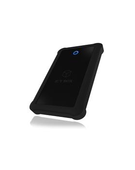 ICY BOX HD enclosure 2,5 ICY Box SATA HDD/SSD USB3 silicone protection sleeve (IB-233U3-B)