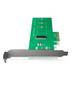 ICY BOX PCI-Card, M.2 PCIe SSD to PCIe 3.0 x4 Host for Main Board, Full Profil (60092)