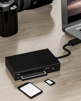 ICY BOX ic Icybox External Multi Card Reader Usb 3.0 Type-C, (IB-CR401-C3)
