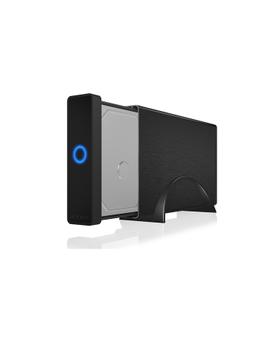 ICY BOX External 3,5'' HDD/SSD Case SATA III, USB 3.1 Type-C, Black (IB-377-C31)