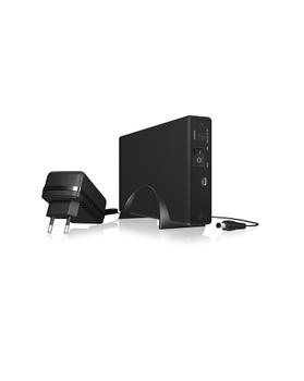 ICY BOX External 3,5'' HDD/SSD Case SATA III, USB 3.1 Type-C, Black (IB-377-C31)