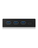 ICY BOX 4x Port USB 3.0 Hub (3x USB 3.0, 1x USB Type-C), frontpanel 3.5'' (IB-HUB1418-I3)