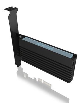 ICY BOX PCIe extension card with M.2 M-Key socket for one M.2 NVMe SSD (IB-PCI214M2-HSL)