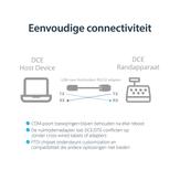 StarTech USB to Serial RS232 Adapter - DB9 Serial DCE Adapter Cable with FTDI – Null Modem - USB 1.1 / 2.0 – Bus-Powered (ICUSB232FTN) - seriell adapter (ICUSB232FTN)