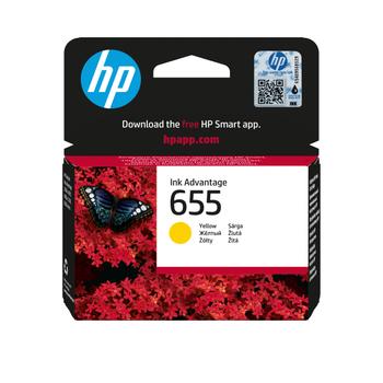 HP 655 Yellow Original Ink  (CZ112AE)